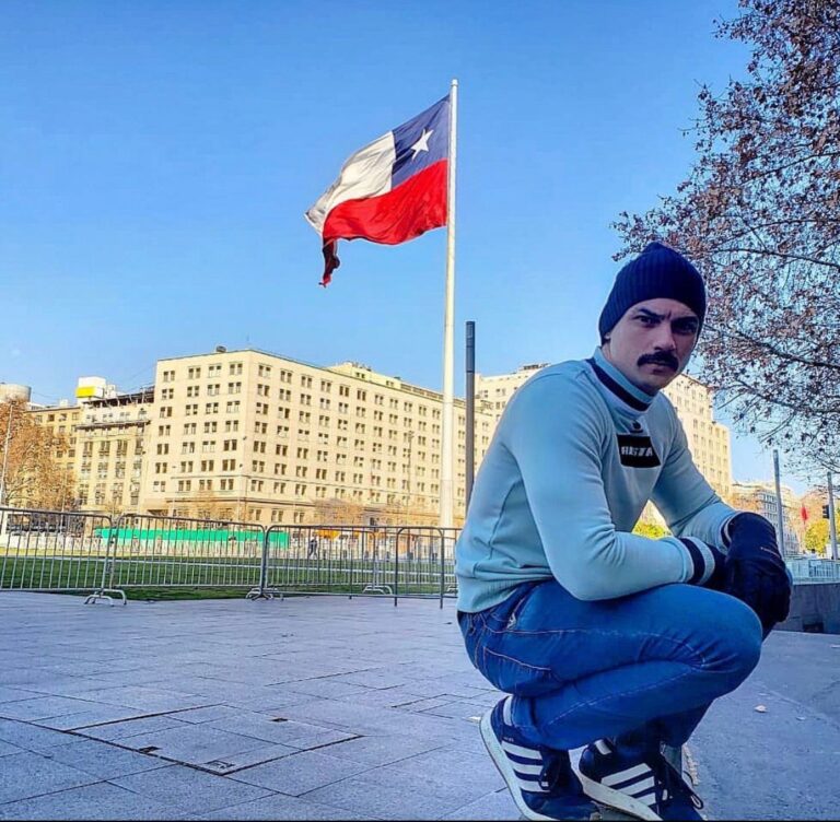 ‘DJ Mario Guerra’ studies trends in trap and hip-hop in Holland, Belgium, Germany, and Chile