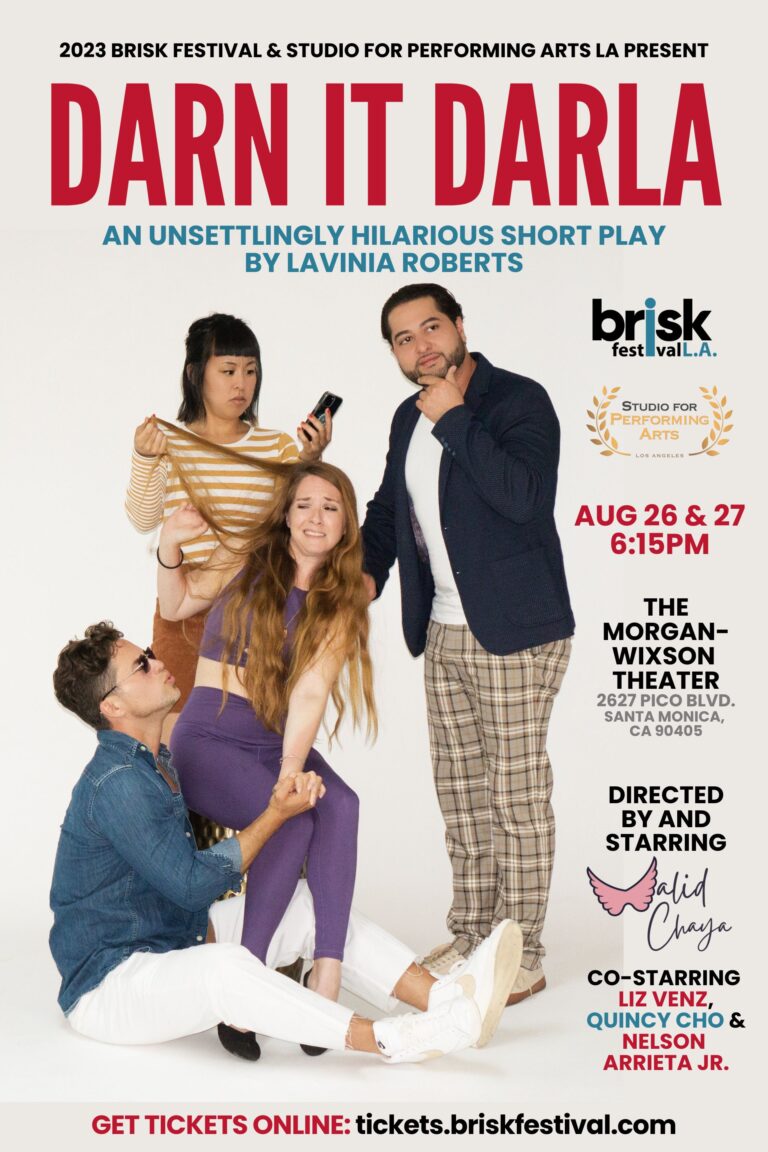 Actor-Director Walid Chaya Brings “Darn It Darla!” from Stage to Silver Screen Brilliance