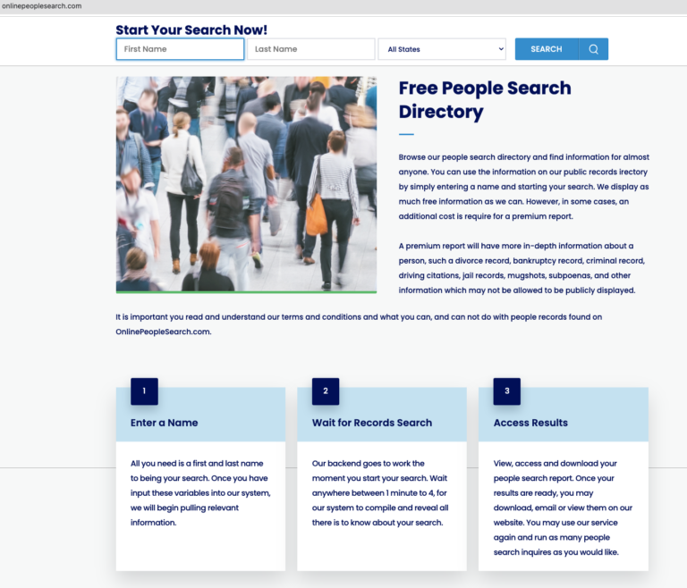 How Safe Is OnlinePeopleSearch.com? Ensuring Confidentiality in Digital Searches