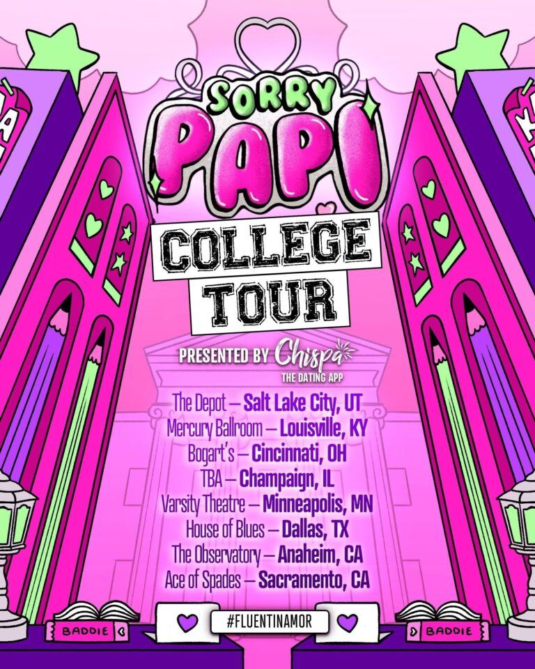 Chispa and Sorry Papi Join Forces for an Electrifying Summer College Tour Across Eight Cities
