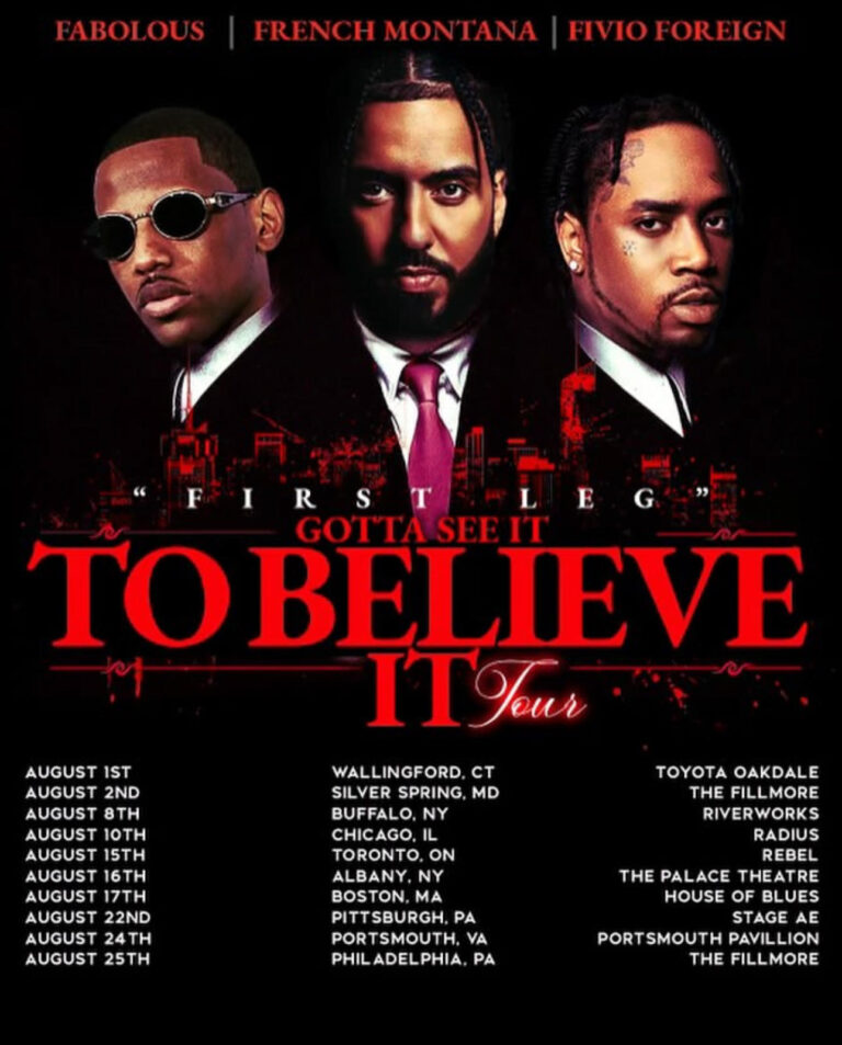French Montana Kicks Off Tour with a Sold-Out Show in Connecticut