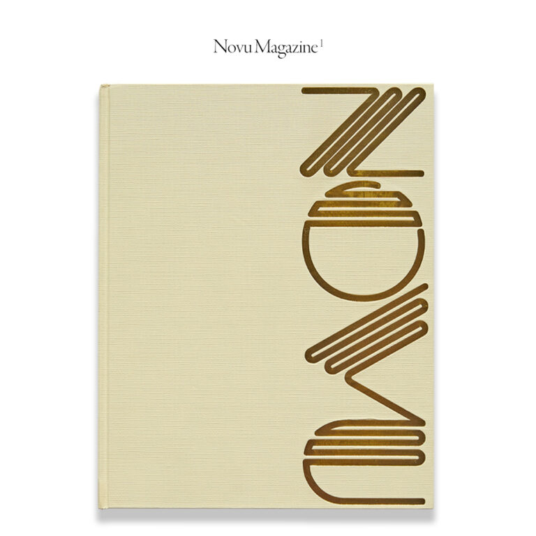 NOVU Magazine: Analog Artistry Unbound in a Clothbound Masterpiece