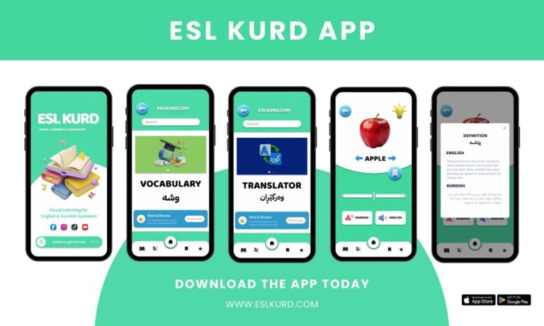 ESL Kurd: Learn Kurdish and English, the Easy Way
