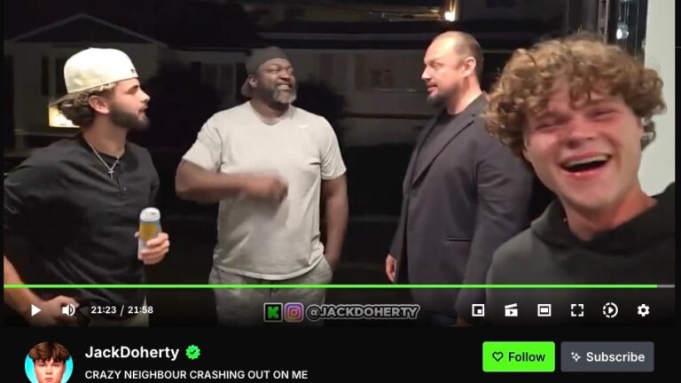 Vito Glazers Crashes Jack Doherty’s Stream from Hollywood Hills Mansion